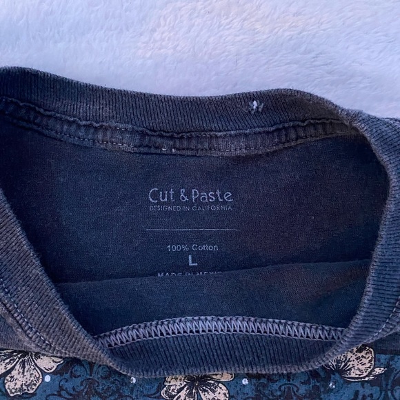 Dark grey, graphic tee, size L - Picture 4 of 4